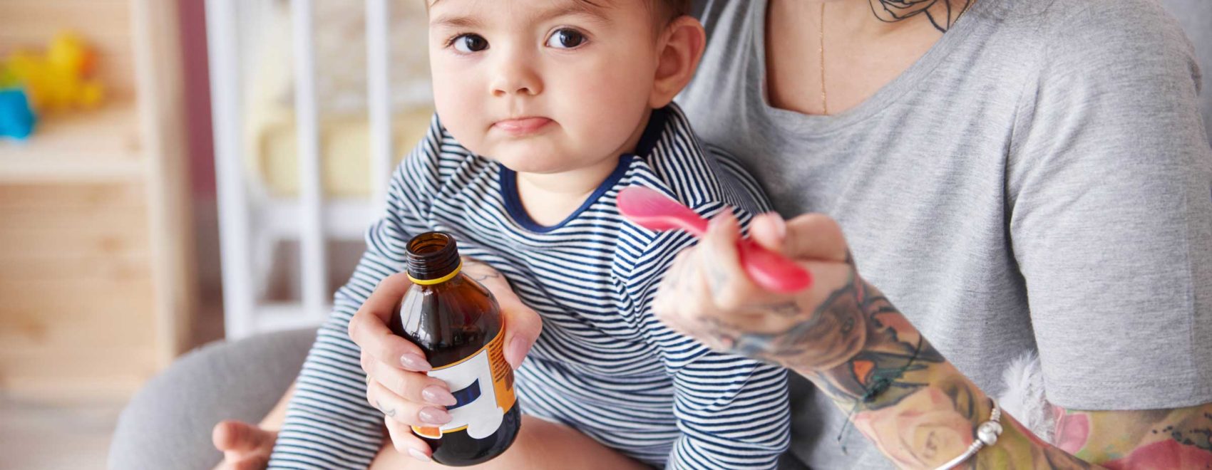 Child Receiving Medicine